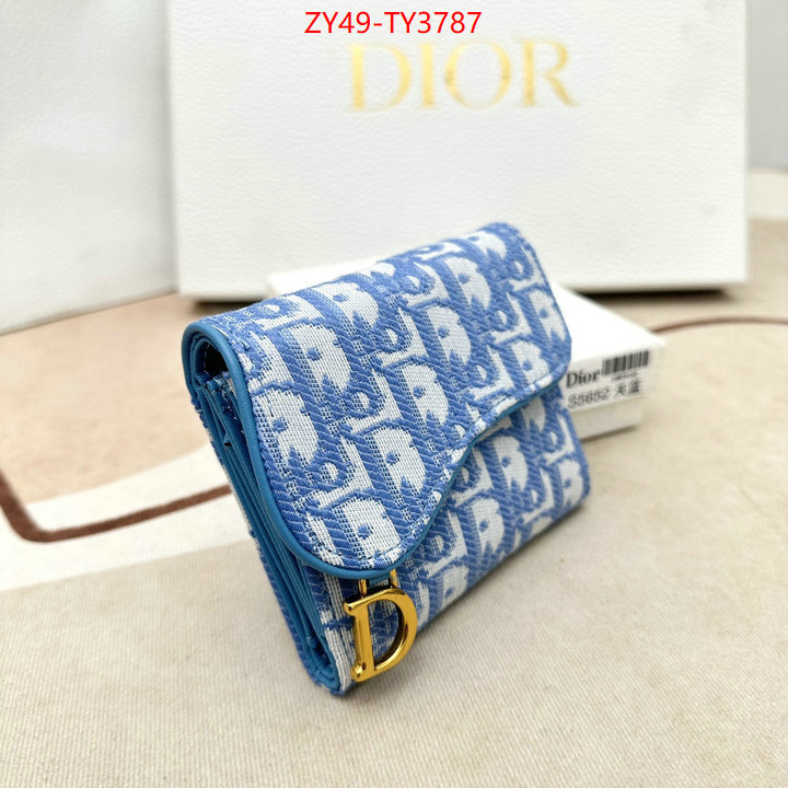 Dior Bags(4A)-Wallet- high quality replica ID: TY3787 $: 49USD