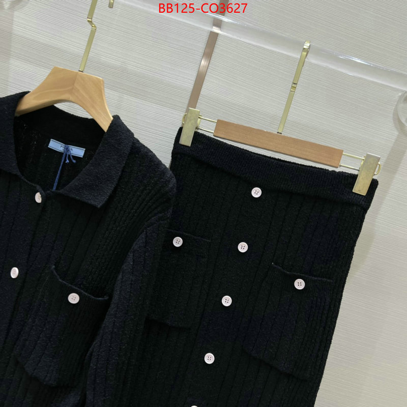 Clothing-Prada how to buy replica shop ID: CO3627 $: 125USD