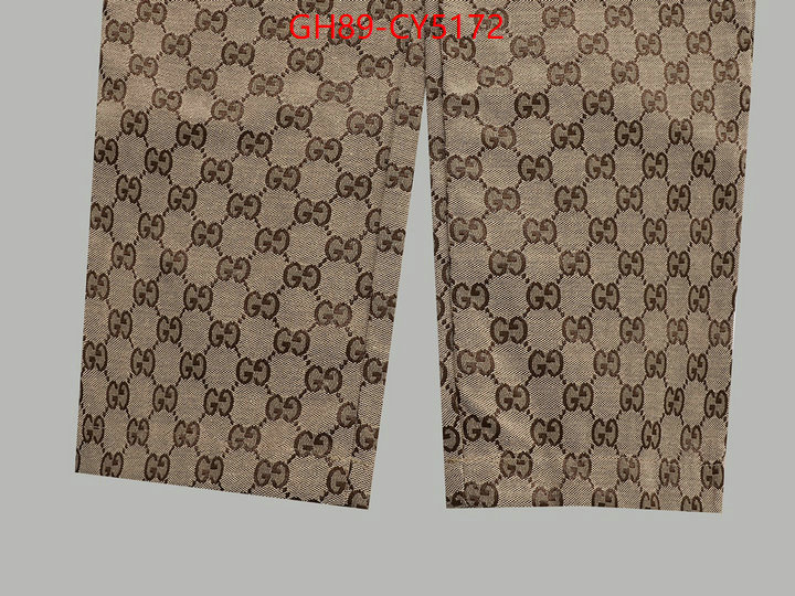 Clothing-Gucci luxury cheap ID: CY5172 $: 89USD