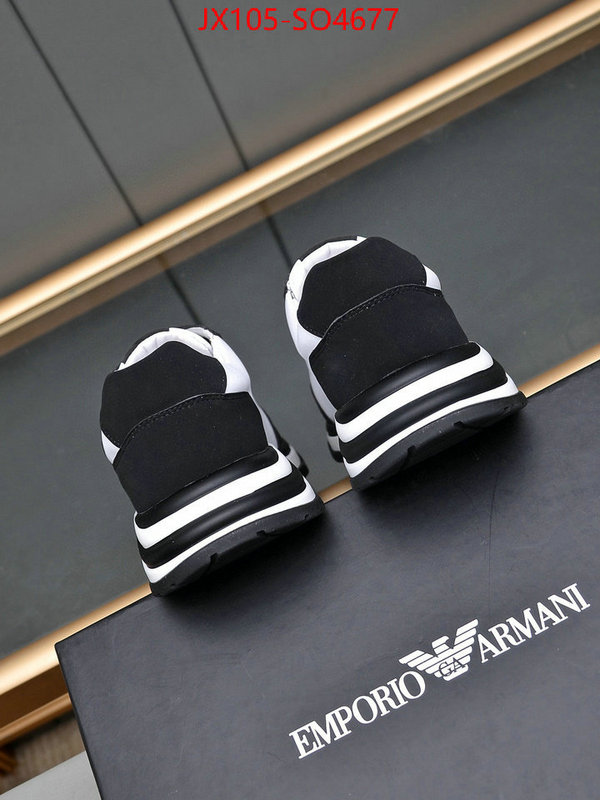 Men shoes-Armani 2023 replica wholesale cheap sales online ID: SO4677 $: 105USD