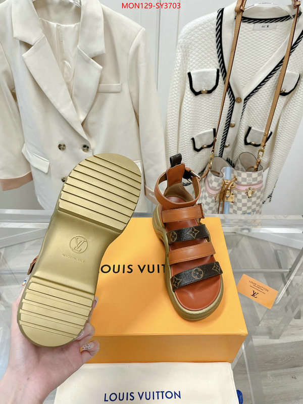 Women Shoes-LV buy 1:1 ID: SY3703 $: 129USD