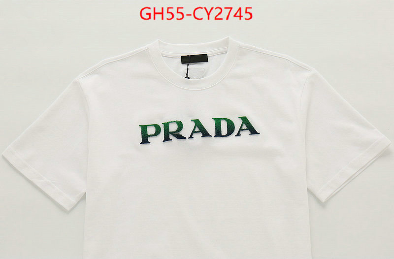 Clothing-Prada where to buy the best replica ID: CY2745 $: 55USD