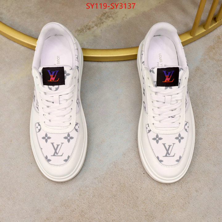 Men Shoes-LV buy the best high quality replica ID: SY3137 $: 119USD