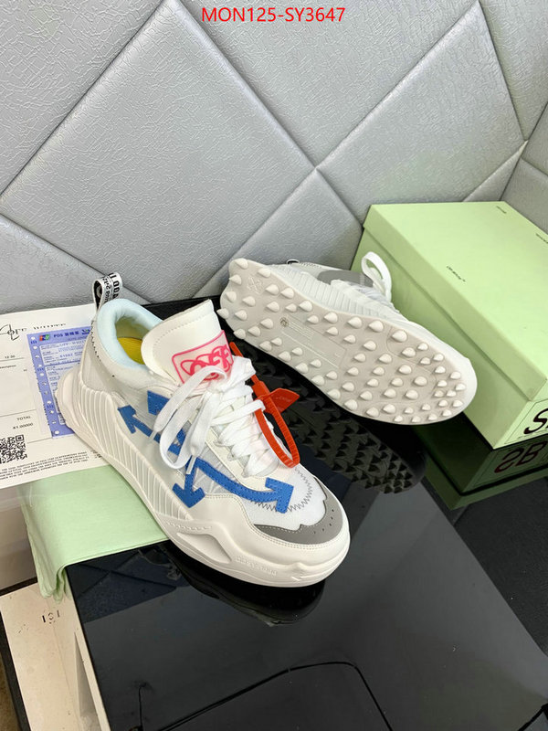 Men Shoes-Offwhite where to find best ID: SY3647 $: 125USD