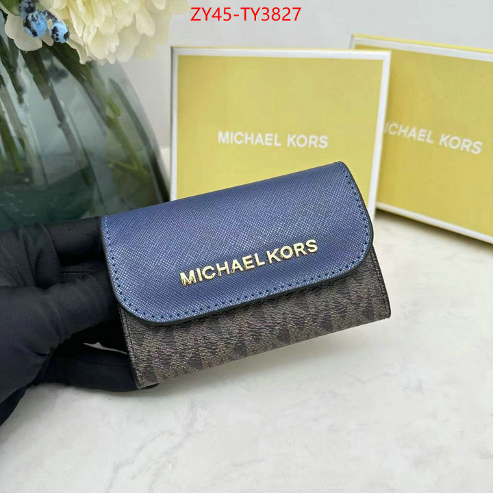 Michael Kors Bags(4A)-Wallet shop ID: TY3827 $: 45USD