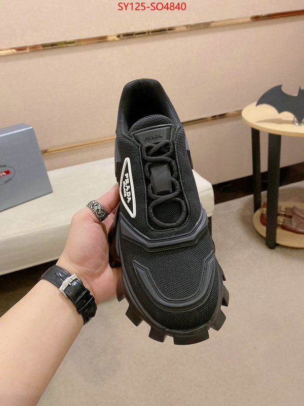 Men shoes-Prada exclusive cheap ID: SO4840 $: 125USD