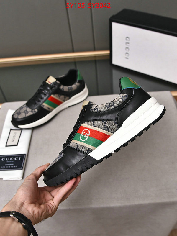 Men Shoes-Gucci where to buy replicas ID: SY3042 $: 105USD