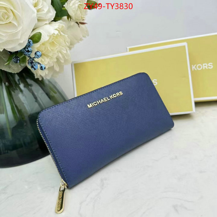 Michael Kors Bags(4A)-Wallet buy cheap ID: TY3830 $: 49USD