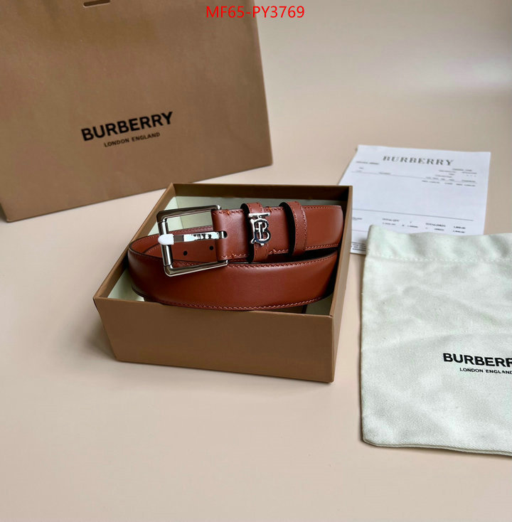 Belts-Burberry we provide top cheap aaaaa ID: PY3769 $: 65USD