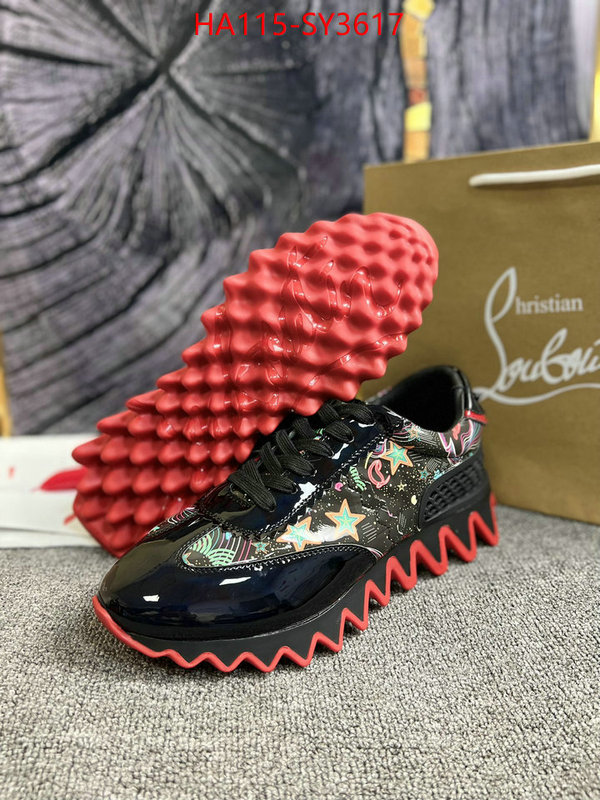 Men shoes-Christian Louboutin perfect quality designer replica ID: SY3617 $: 115USD