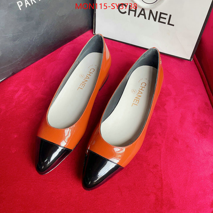 Women Shoes-Chanel for sale cheap now ID: SY3738 $: 115USD