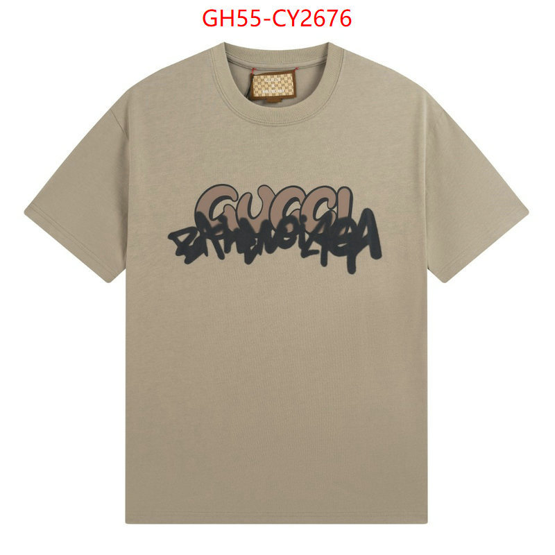 Clothing-Gucci where can you buy replica ID: CY2676 $: 55USD