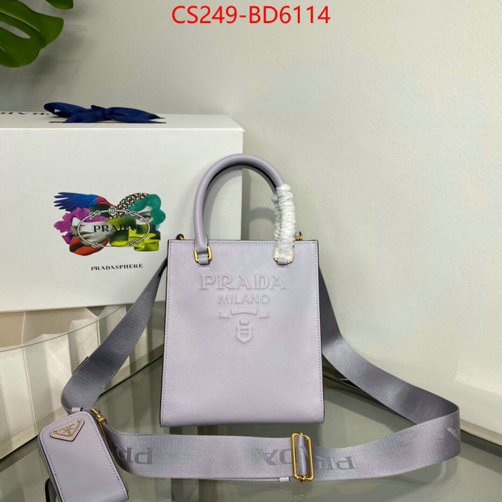 Prada Bags (TOP)-Diagonal- best replica quality ID: BD6114 $: 249USD