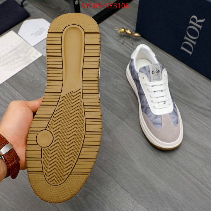 Men shoes-Dior buy online ID: SY3106 $: 105USD