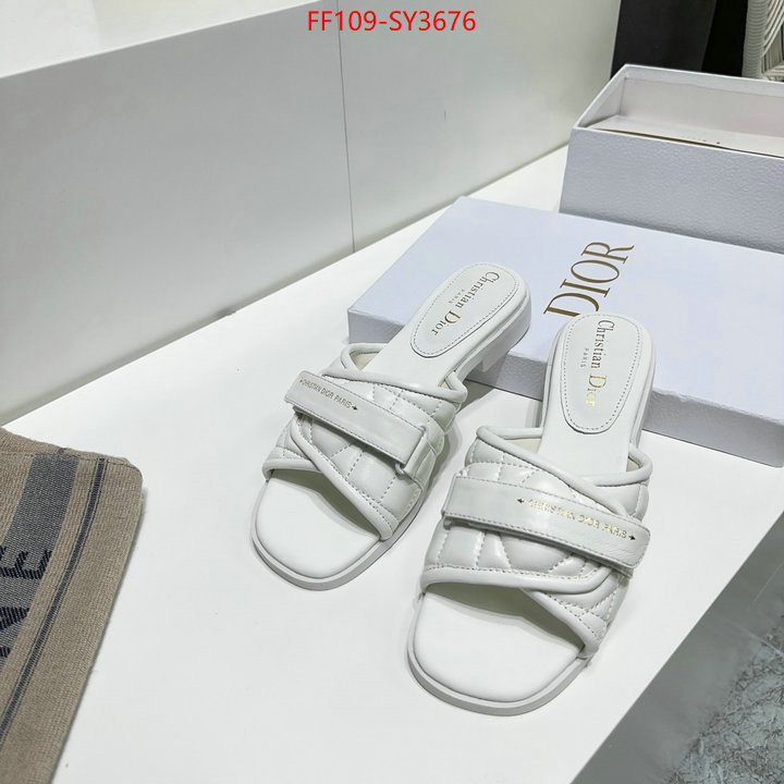 Women Shoes-Dior luxury fashion replica designers ID: SY3675 $: 109USD