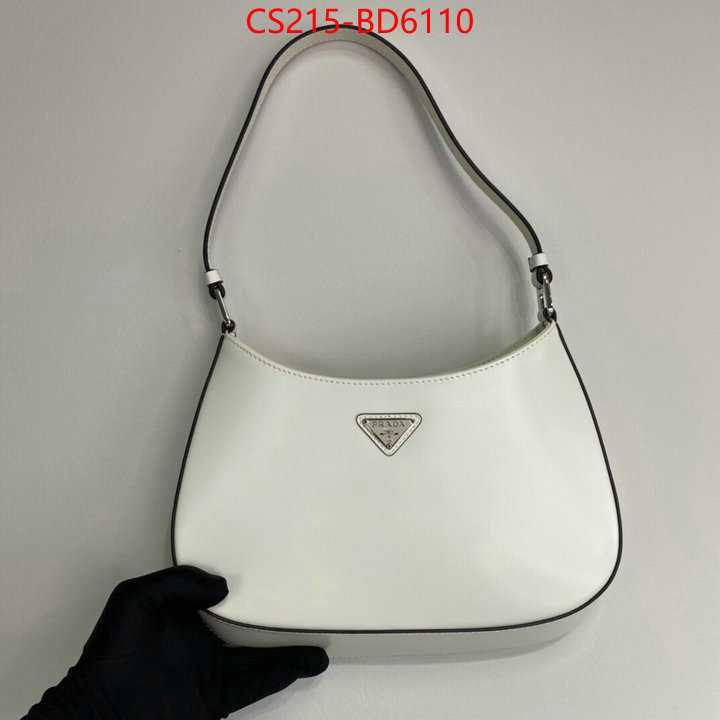 Prada Bags (TOP)-Cleo replica every designer ID: BD6110 $: 215USD