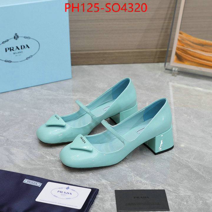 Women Shoes-Prada top quality fake ID: SO4320 $: 125USD