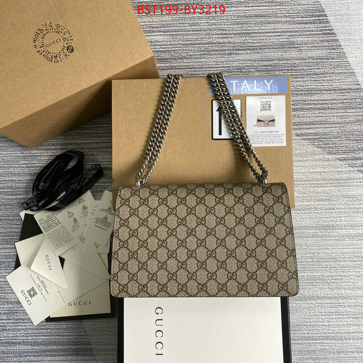 Gucci Bags(TOP)-Dionysus- first copy ID: BY3219 $: 199USD