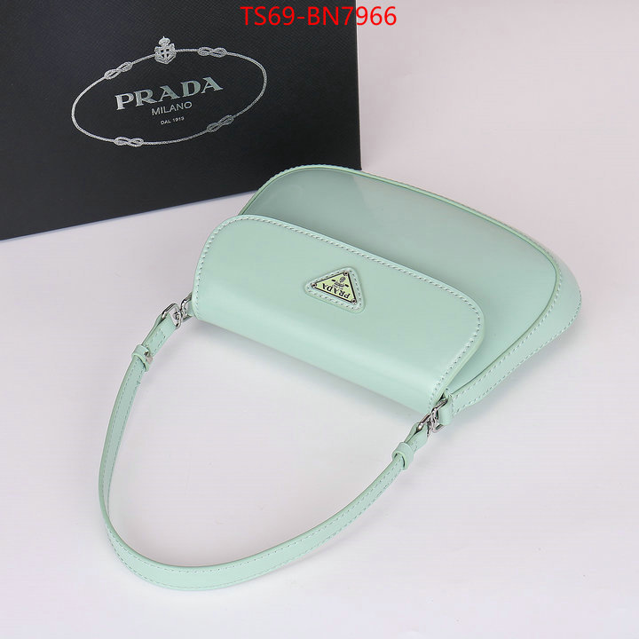 Prada Bags (4A)-Cleo quality replica ID: BN7966 $: 69USD