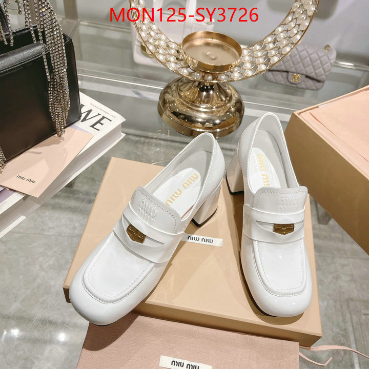 Women Shoes-Miu Miu high ID: SY3726 $: 125USD