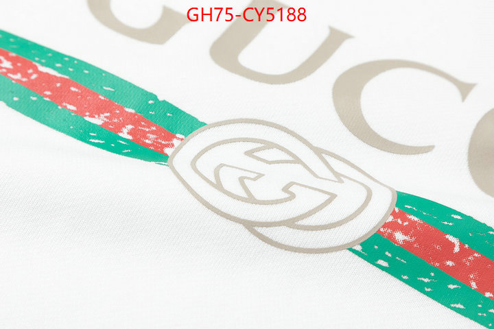 Clothing-Gucci from china ID: CY5188 $: 75USD