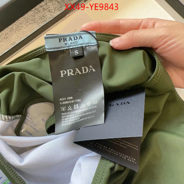 Swimsuit-Prada where can you buy replica ID: YE9843 $: 49USD