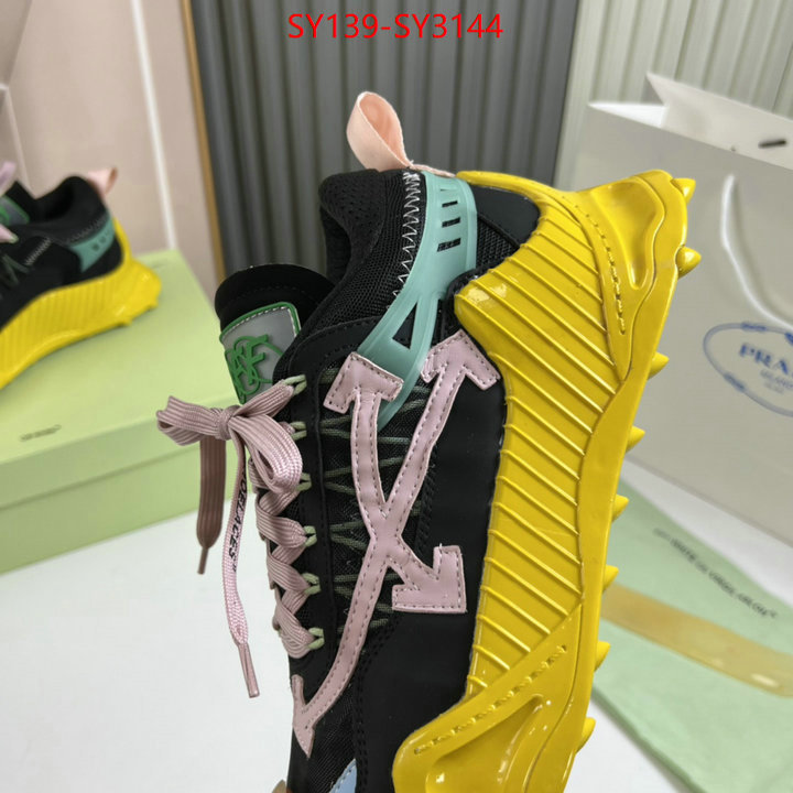 Men Shoes-Offwhite replica aaaaa designer ID: SY3144 $: 139USD