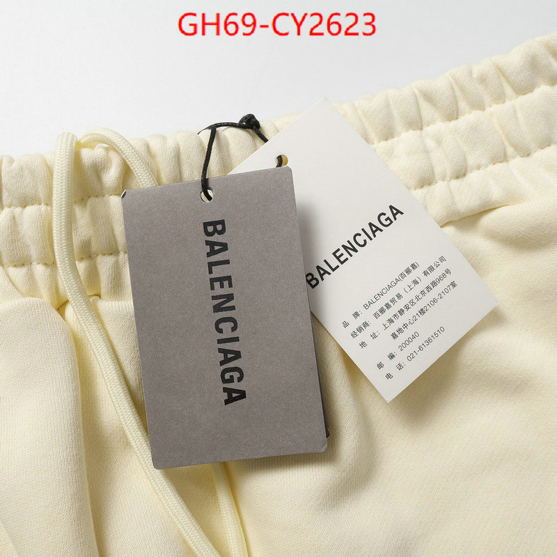 Clothing-Balenciaga top quality ID: CY2623 $: 69USD