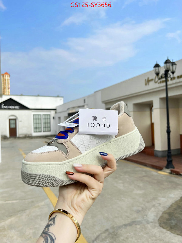 Women Shoes-Gucci shop designer replica ID: SY3656 $: 125USD