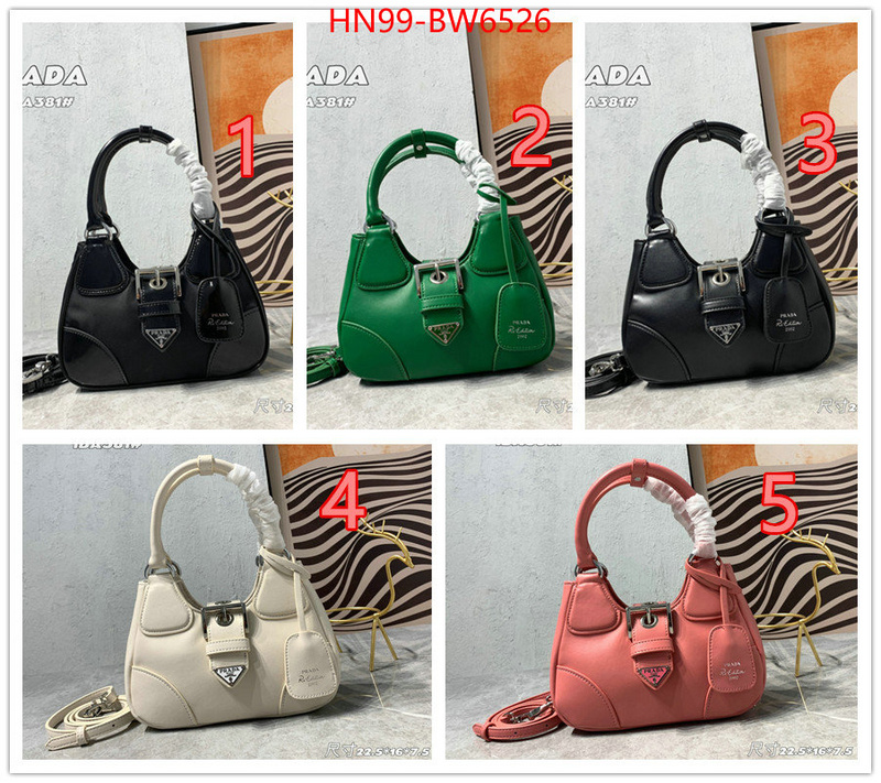 Prada Bags (4A)-Handbag- high quality replica designer ID: BW6526 $: 99USD