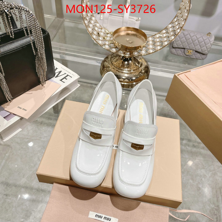 Women Shoes-Miu Miu high ID: SY3726 $: 125USD