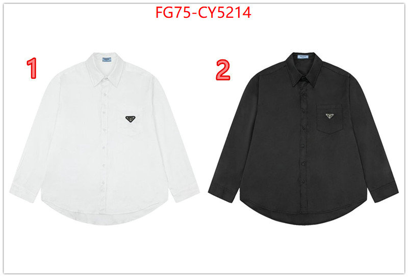 Clothing-Prada top perfect fake ID: CY5214 $: 75USD