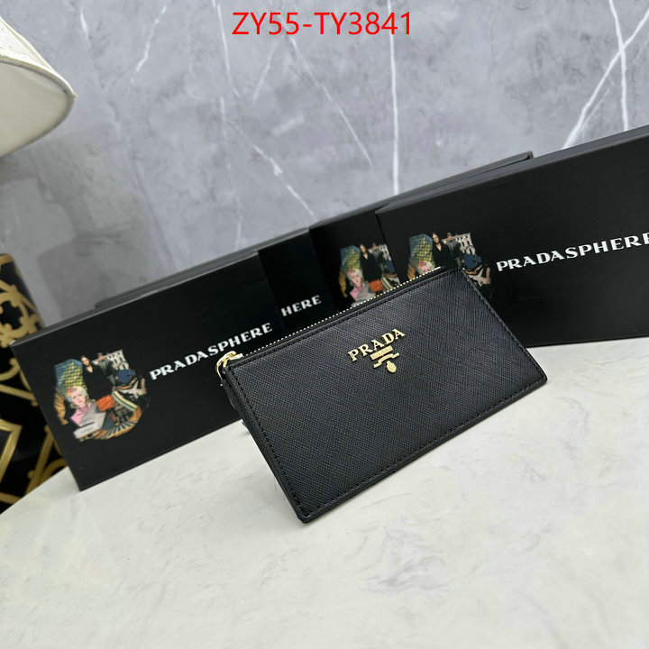 Prada Bags (4A)-Wallet best aaaaa ID: TY3841 $: 55USD