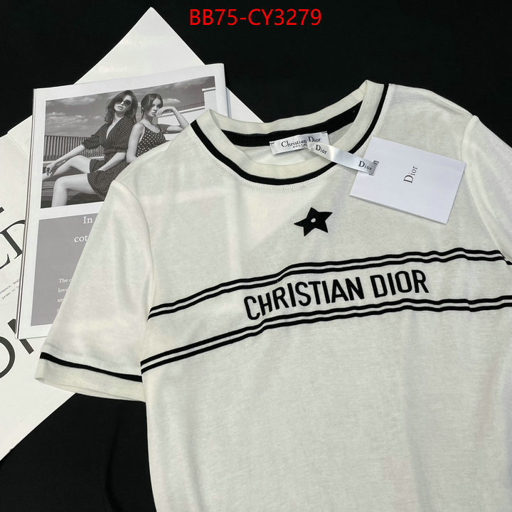 Clothing-Dior replcia cheap from china ID: CY3279 $: 75USD