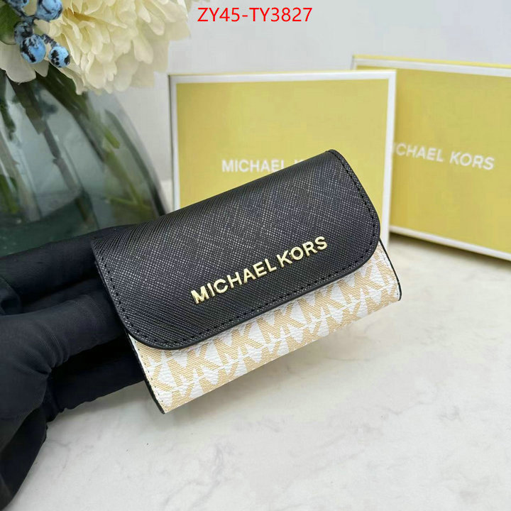 Michael Kors Bags(4A)-Wallet shop ID: TY3827 $: 45USD