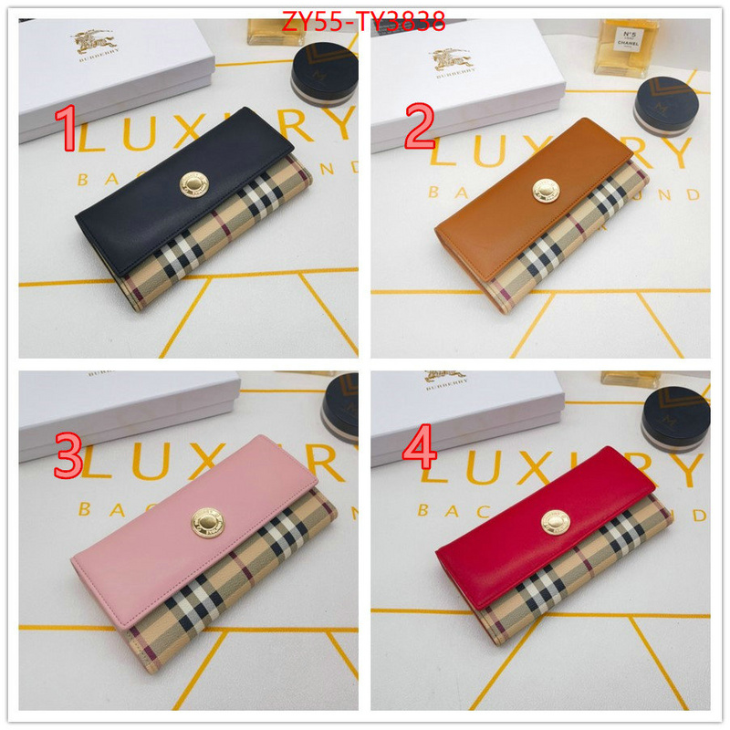 Burberry Bags(4A)-Wallet top sale ID: TY3838 $: 55USD