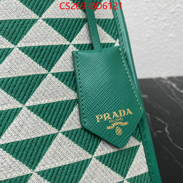 Prada Bags (TOP)-Handbag- what are the best replica ID: BD6121 $: 269USD