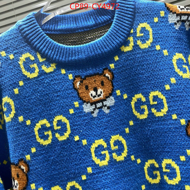 Clothing-Gucci buy cheap ID: CY4972 $: 89USD