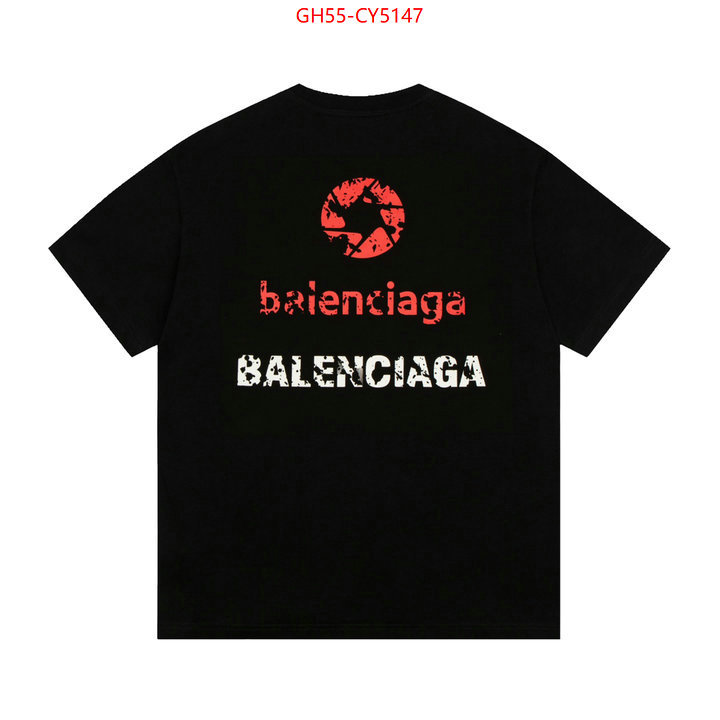 Clothing-Balenciaga sell high quality ID: CY5147 $: 55USD