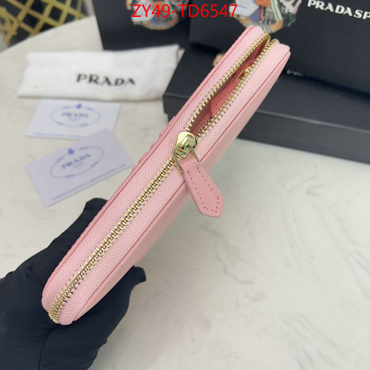 Prada Bags (4A)-Wallet aaaaa replica ID: TD6547 $: 49USD