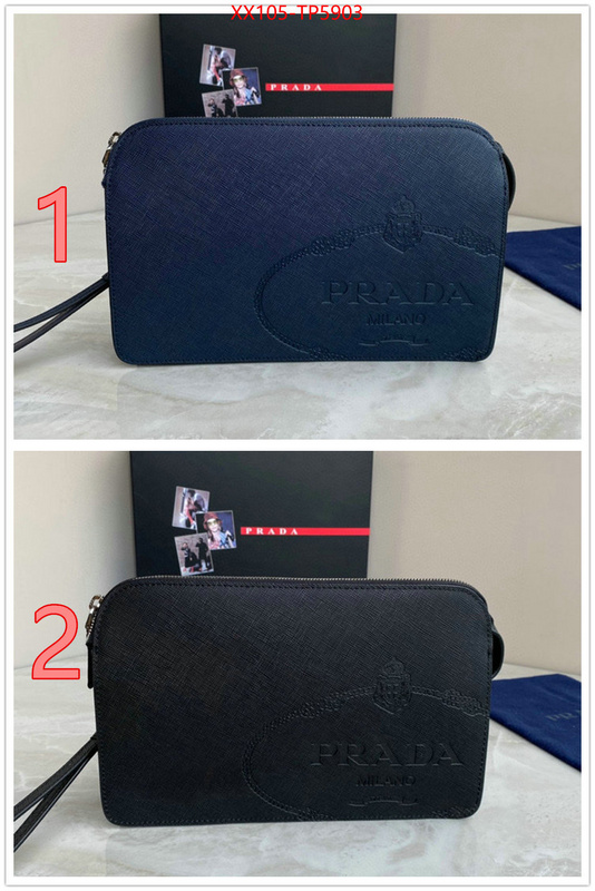 Prada Bags (TOP)-Wallet high quality 1:1 replica ID: TP5903 $: 105USD