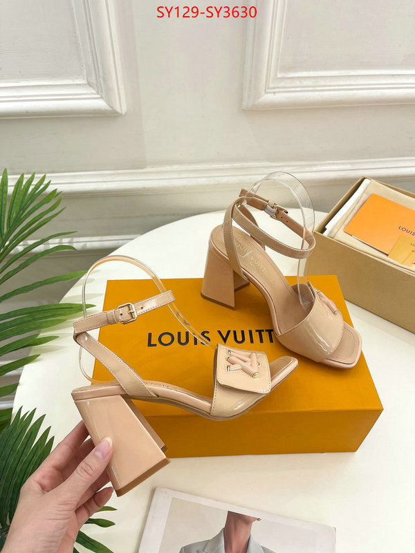 Women Shoes-LV buy replica ID: SY3630 $: 129USD