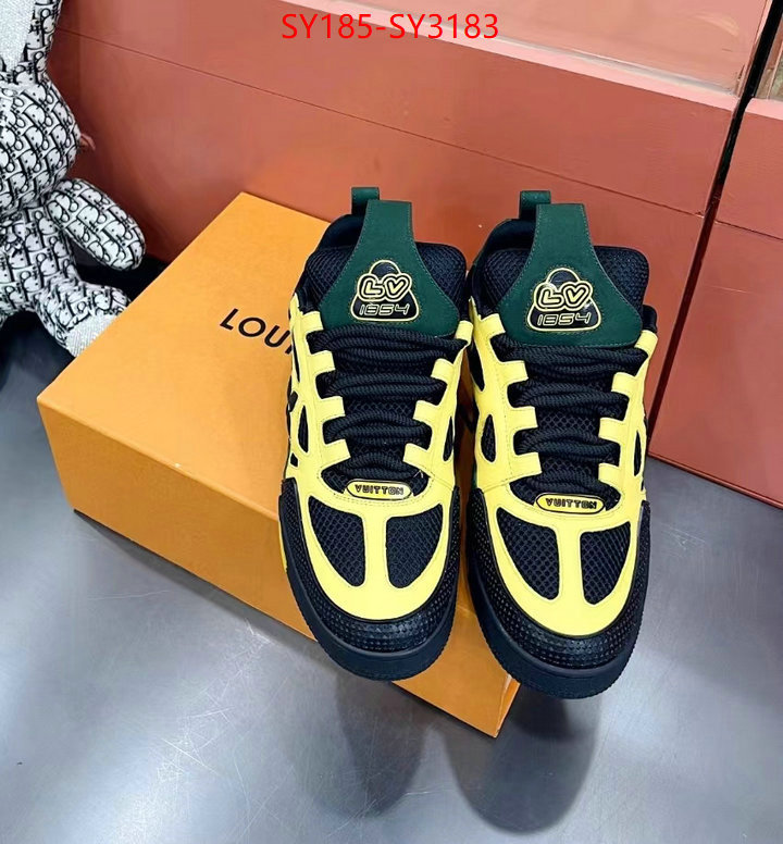 Men Shoes-LV is it ok to buy replica ID: SY3183 $: 185USD
