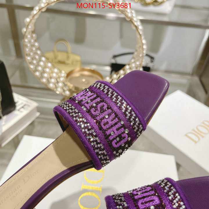 Women Shoes-Dior where should i buy to receive ID: SY3681 $: 115USD