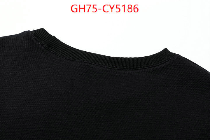 Clothing-Gucci luxury cheap ID: CY5186 $: 75USD