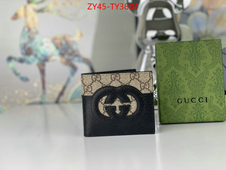 Gucci Bags(4A)-Wallet- exclusive cheap ID: TY3804 $: 45USD