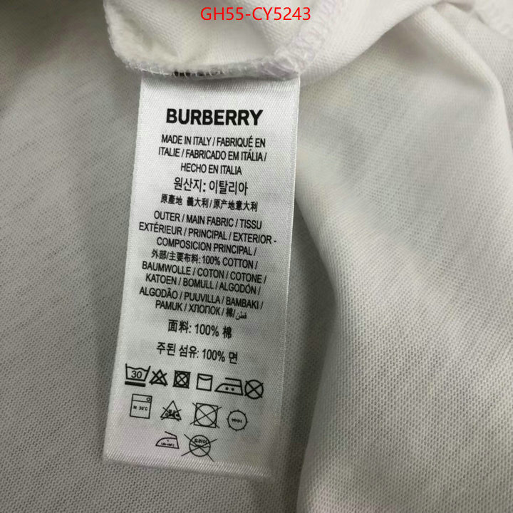 Clothing-Burberry 1:1 ID: CY5243 $: 55USD