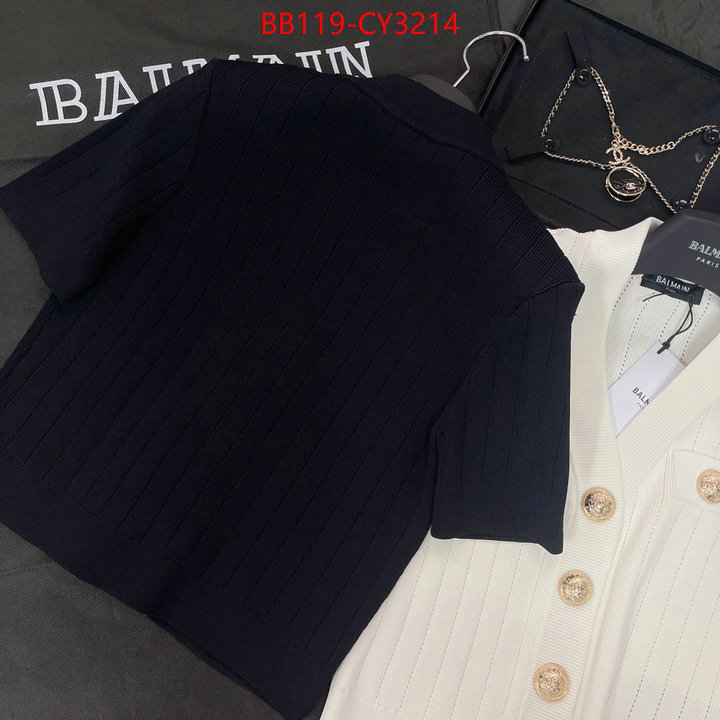 Clothing-Balmain what ID: CY3214 $: 119USD