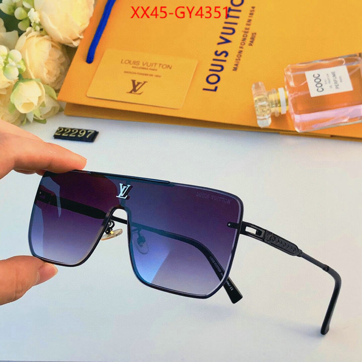 Glasses-LV how to find designer replica ID: GY4351 $: 45USD