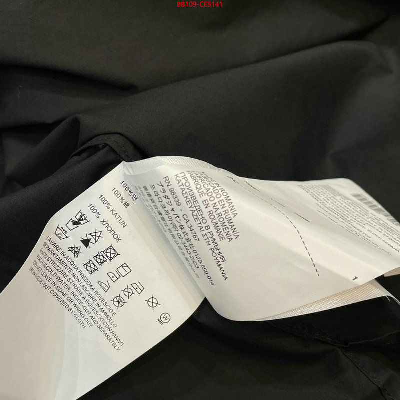 Clothing-Prada what is a 1:1 replica ID: CE5141 $: 109USD